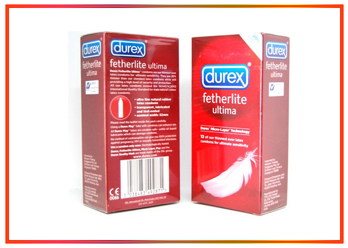 Bao cao su siêu mỏng thương hiệu Durex Fetherlite Ultima