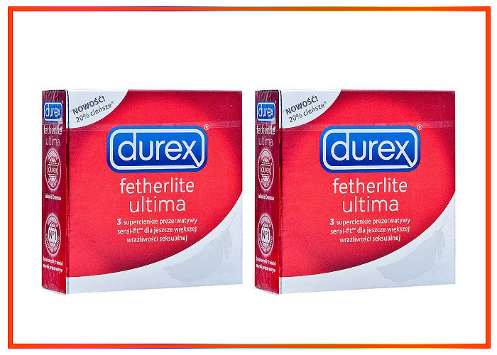 Bao cao su siêu mỏng thương hiệu Durex Fetherlite Ultima