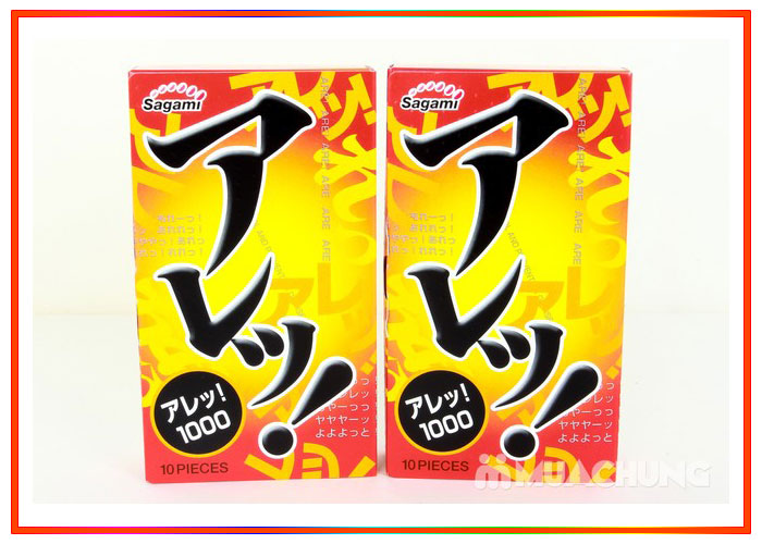 Bao cao su Sagami Are Are siêu mỏng sản xuất tại JaPan