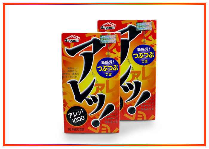 Bao cao su Sagami Are Are siêu mỏng sản xuất tại JaPan