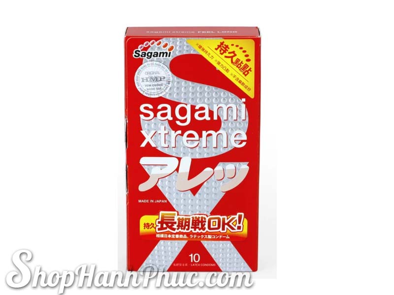 Bao cao su siêu mỏng Sagami Xtreme Super Thin nhập từ Nhật Bản 02