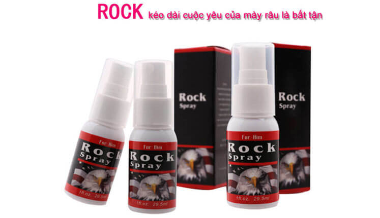 thuốc xit rock spray - usa cực tốt cho khách hàng