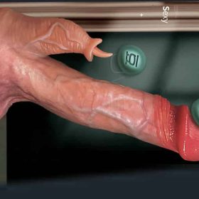 cu giả rung thụt tỏa nhiệt kích thích điểm G nhạy cảm 07