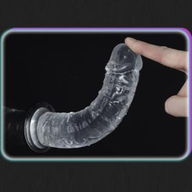 dương vật giả trong suốt độc nạ shp1417f