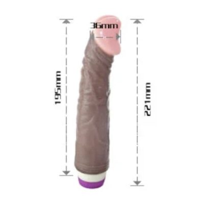Dương vật giả châu phi đen khỏe shp1462c