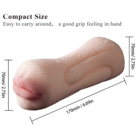 âm đạo giả hai đầu mini cầm tay cực chân thật shp1488c