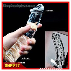 Dương Vật Giả Có 2 Đầu Trong Suốt Dành Cho Les Và Chị Em - SHP917