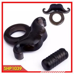Nhẫn Rung Gaur Black Đồ Chơi Có Nét Thiết Kế Như Chú Bò Tót Mạnh Bạo - SHP1039